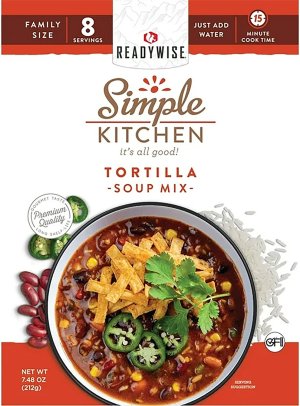 Wise Foods ReadyWise RWSK05063 Tortilla Soup 8 Servings 6-Pack