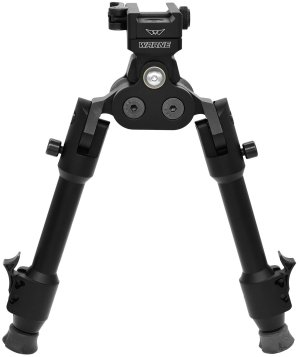 Warne 7923M Skyline Pro Bipod QD Picatinny Black 7075 Aluminum