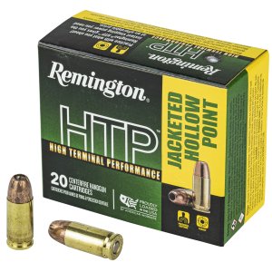 Remington 28293 9mm Luger +P 115 Grain JHP 4 in Brass 20 Rounds
