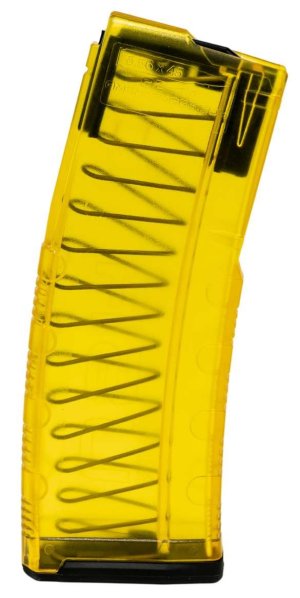Amend2 556MODCYLW30 AR-15 Mag 30rd Translucent Yellow 5.56 NATO