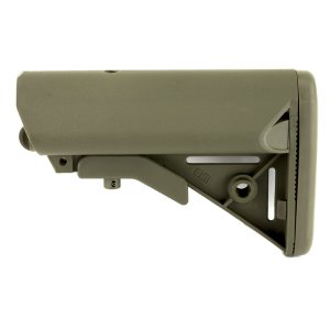 B5 Systems SOPMOD Stock Mil-Spec Quick Detach Mount OD Green