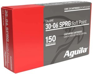 Aguila 8108AG .30-06 Springfield 150gr InterLock BTSP 20 Rounds