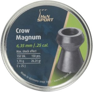 H&N Crow Magnum .25 Caliber Pellets 150 Count