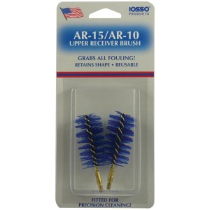 Iosso AR-15 Upper Receiver Precision Cleaning Brush, Reusable, 2-Pack with