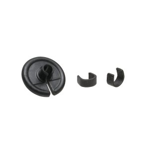 October Mountain 37656 Pin Point Kisser Button Black 9/16 In 100-Pack