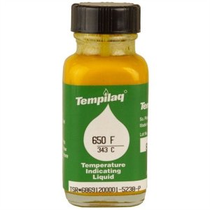 Tempilaq 24421 2 oz 650 degF Temperature Indicating Liquid