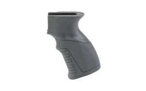 XTS-401 AK Rubberized Pistol Grip Black Finger Grooves