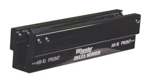 Wheeler Delta Series AR Upper Pic Rail Vise Block Aluminum Black