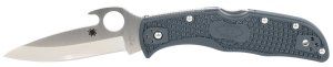 Spyderco C243PGYW Endela 3.41" VG-10 Blade Blue/Gray FRN Handle