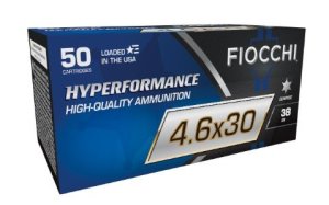 Fiocchi Hyperformance Defense 4.6x30mm 38gr THP