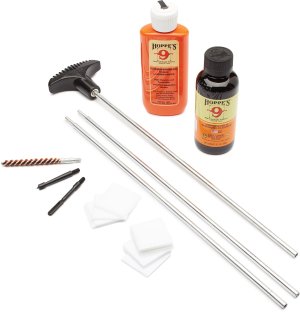 Hoppe's U22 Rifle Cleaning Kit .22-.257 Cal Includes Storage Box