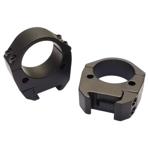 Talley TMS35L 35mm Low Picatinny Scope Ring Black Anodized