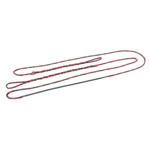 October Mountain Flemish String 62in AMO Red/Black D97 Nylon Center