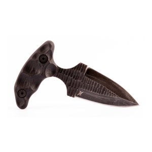 Stroup SD1-B-G10 Fixed Blade Knife, 2" Dagger, 1095 Steel, G10 Handle