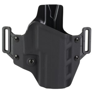 Crucial Concealment 1004 Covert OWB Holster, Right Hand, Kydex, Black