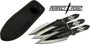 Master Cutlery RC953 6.5 In Spear Point Throwing Knives 3-Pack Stainless