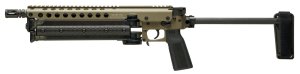 Kel-Tec KP50 Braced Jungle Clip 5.7x28mm 9.6 In 50+1 Tan