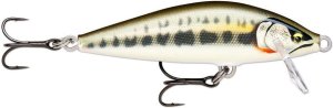 RAPALA CDE75GDMN Countdown Elite 75 Gilded Minnow 3/8oz Slow-Sinking