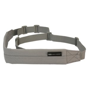 Evolution Outdoor 2-Point Sling Nylon Webbing Foam Padded Adjustable Gray