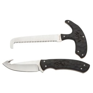 Browning 3220420 Primal Combo Boxed 3.75"/5.25" Fixed Drop Point Gut