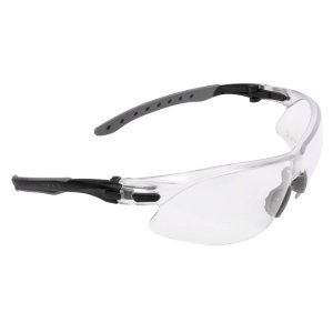 Allen ULTRX Keen Safety Glasses Black with Clear Lenses
