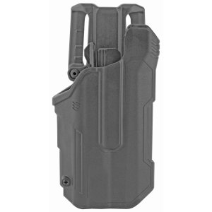 BLACKHAWK 44N261BKR T-Series L2D Holster, Right Hand, Black, Sig P320/P250