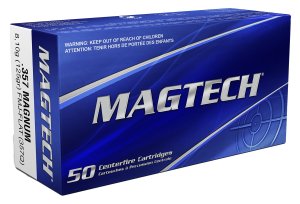 Magtech Ammunition 357Q .357 Mag 125gr FMJ Flat Point 50rd