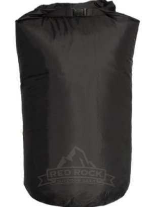 Red Rock Gear 80191BLK 4L Waterproof Roll Top Dry Bag