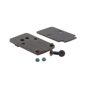 Trijicon AC32012 RMR Mount for Glock Pistols Steel Matte Black 1.12in