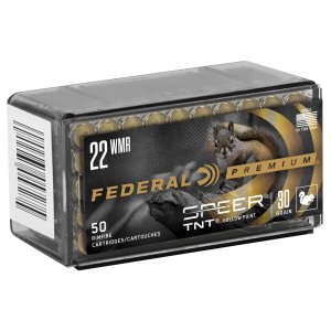 Federal Premium P765 22 WMR 30 Grain Hollow Point 50 Rounds