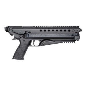 KelTec P50 5.7x28mm Black Pistol: Lightweight, 50-Round Magazines, 9.6" Barrel, 15" Length, 5lbs Trigger Pull