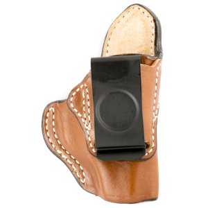 DeSantis Summer Heat IWB Holster - RH Tan Leather for KelTec P-3AT & Ruger LCP