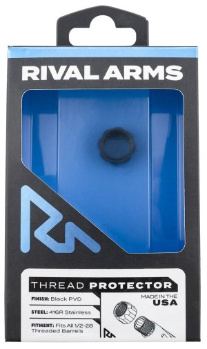 Rival Arms RARA300001A 9mm Thread Protector Black PVD 416R SS