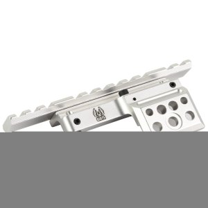 GG&G GGG-1519BD Rug Mini-14 Silver Scope Mount MIL-STD-1913 5.25 In Rail