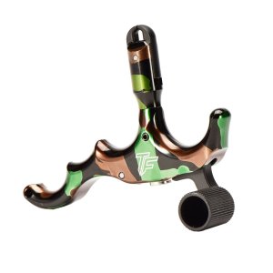 TruFire Release Edge 4-Finger Dual Jaw Thumb Button Camo EG4C