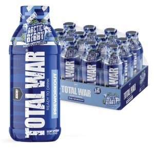 Redcon1 RC1TWRTDAB-12 Total War RTD Arctic Berry 12-Pack 12oz 365mg Caffeine