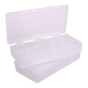 Brownells Storage Bin 9 Compartment 7"X3-1/2"X1-1/4" 2 Pack