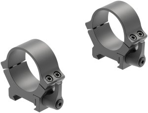 Leupold & Stevens QRW2 30mm Low Steel Scope Ring Set Matte Black