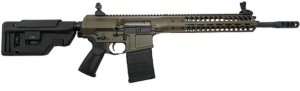 LWRC REPRMKIIR7PBCF16SC 7.62mm/.308 Win 16.1" Rifle Patriot Brown