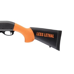 Hogue Overmolded Stock Remington 870 12ga Less Lethal Orange