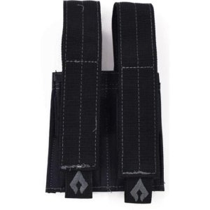 Advance Warrior Solutions PDMP-BL Double Mag Pouch Black