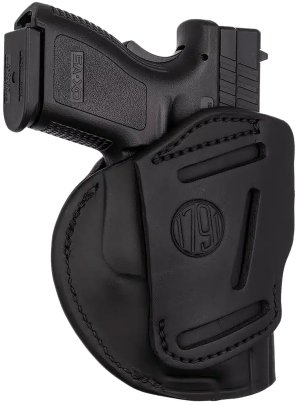 1791 Gunleather Way Stealth Black Steer Leather Capacity 5