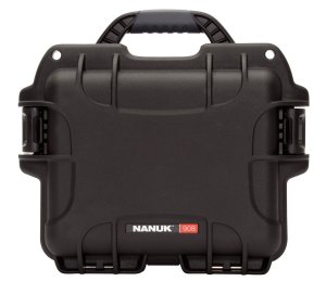 Nanuk 908 Waterproof Black Resin with Foam Padding 9081001