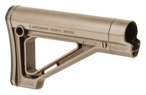 Magpul MOE Fixed Carbine Stock Mil-Spec FDE AR15/M16 MAG480-FDE