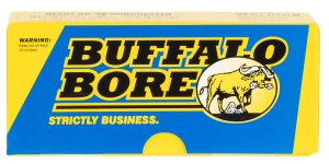 Buffalo Bore 24L20 9mm Luger 147gr Hard Cast Flat Nose +P Ammo 20/Box