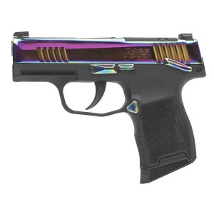 Sig Sauer P365-380 Rainbow Titanium Micro-Compact 380ACP 3.1" XRAY-3 OR 10RD