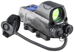 Meprolight 0687743 MOR PRO 1x30mm Reflex Sight Green/IR Laser Black