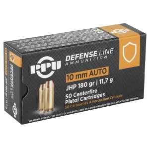 Prvi Partizan PPD10 10mm Auto 180 Grain Jacketed Hollow Point 50 Rounds