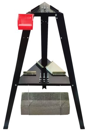 Lee Precision 90688 Reloading Stand, Steel, 39"x26"x24", Black