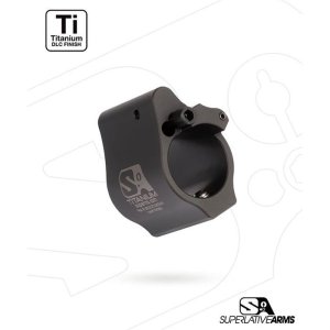 Superlative Arms SABO-DI-875SDT AR-15 Titanium Gas Block .875" Black
